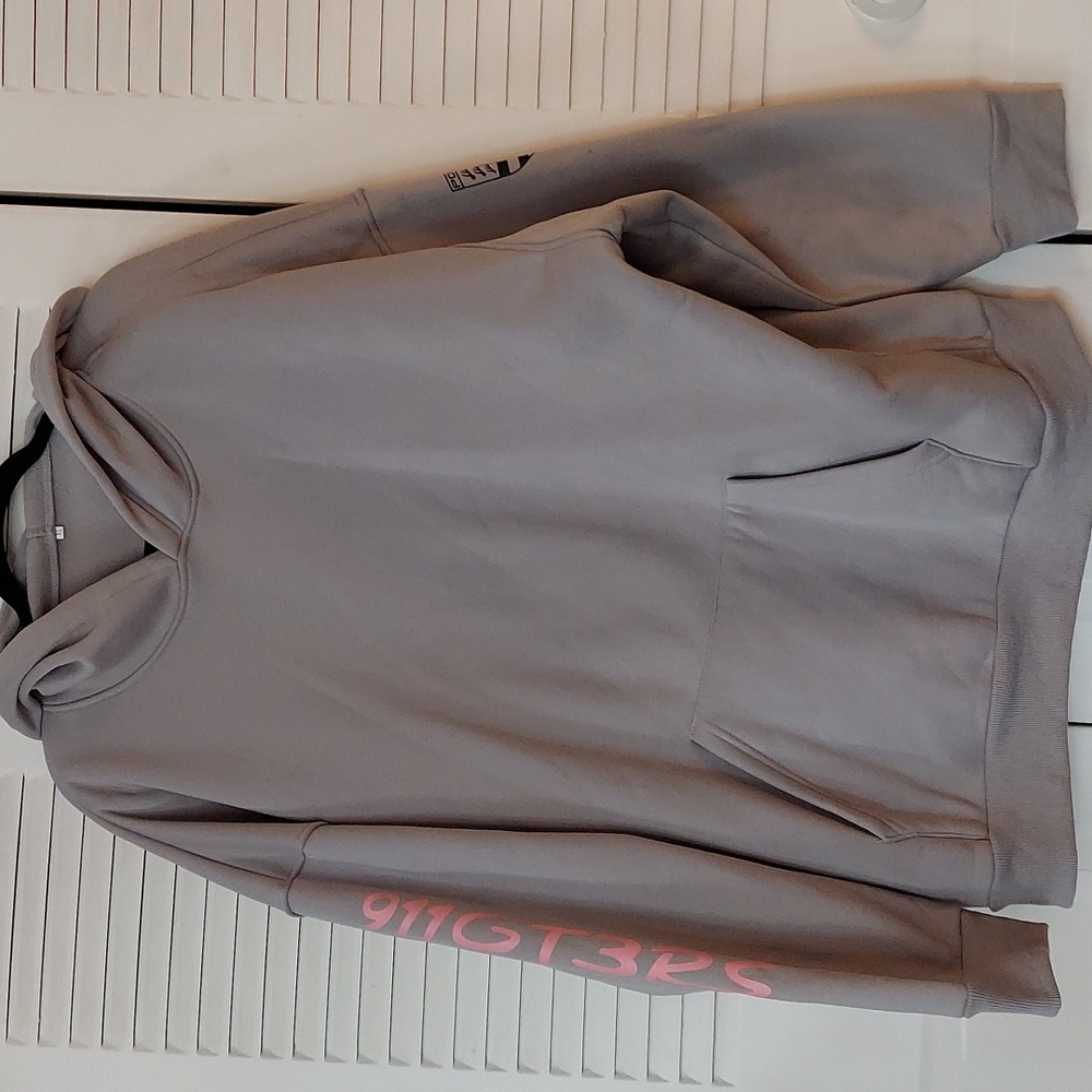 Grey Porsche Hoodie
